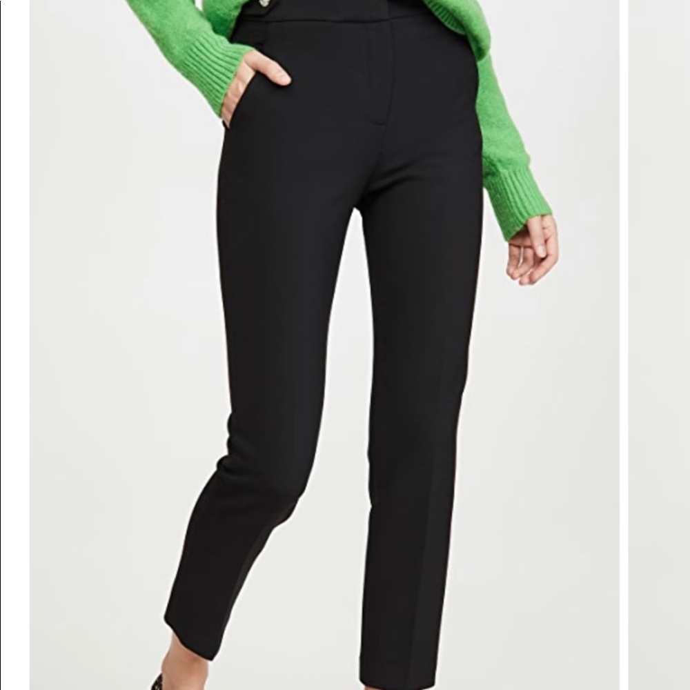 NWT Veronica Beard Gamila Pant Black, Size 6